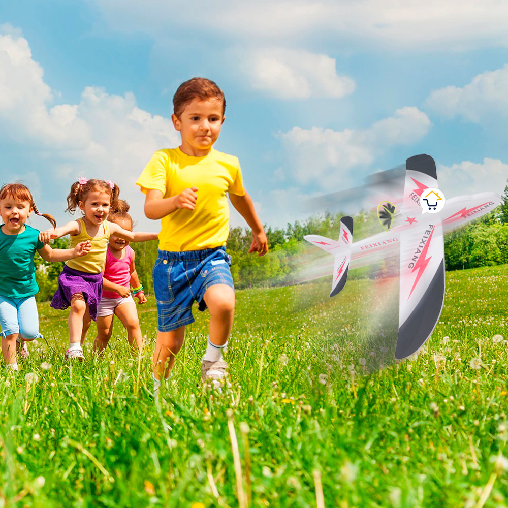 Miniatura 7 de Avion Volador Planeador Espuma WFL958